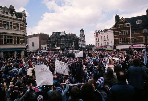 1975 FA Cup Final: West Ham U 2 Fulham 0 Stock Photos