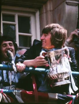 1975 FA Cup Final: West Ham U 2 Fulham 0 Stock Photos
