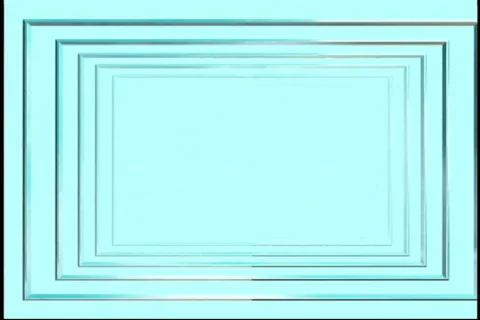 1977 blue chrome frame blocks Stock Footage 822084