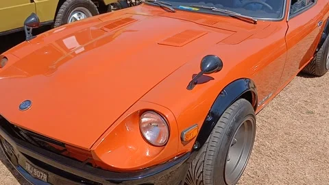 A 1977 Datsun 240Z Stock Footage 339368507