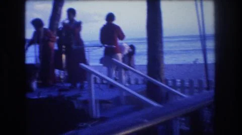 1977:HONOLULU HAWAII USA. Band Playing Music In A Tropical Island On A Wonderful Stock Photos