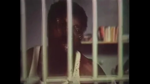 1978 - In this classic horror film, a man imprisoned in a hospital for the 스톡 동영상 131171453