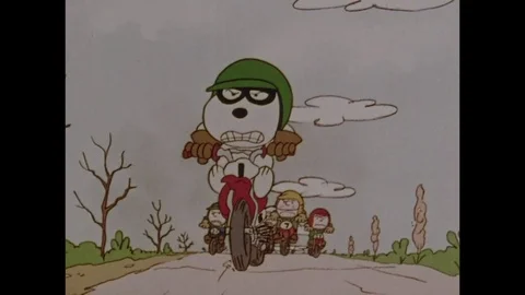 1978-The Peanuts / Cartoon / Making-of / USA / 1978 Video stock 77894826