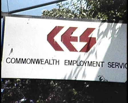 1979: CES EMPLOYMENT AGENCY (CENTRELINK)  AUSTRALIA  Stock Footage 46669698