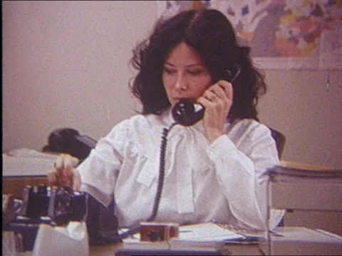 1979-Telephone Installation / 1970-1979 Stock Footage