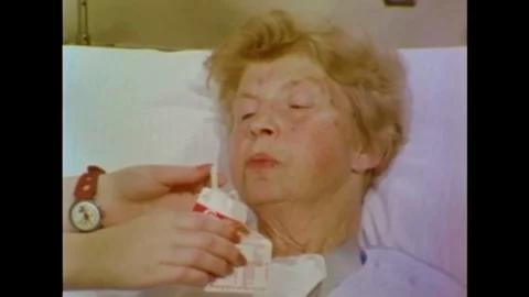 1979 - Various techniques are used to build the basic skills of the patient in Stock Footage 145413835