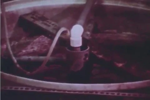 A 1980s disposal program for hazardous chemical waste Stock-Footage 99670666