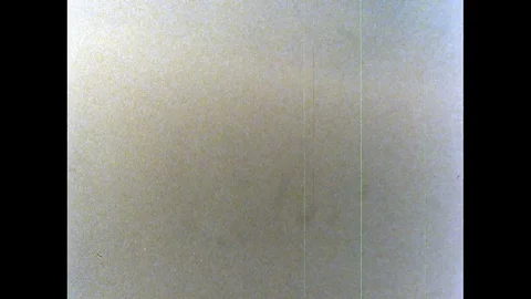 1980s: Reflection of clouds in water. Mist in mountain valley. Stock Footage
