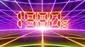 1980s retro 80s VHS tape video game intro landscape vector arcade wireframe 4k 4k or 4k+ Resolution
