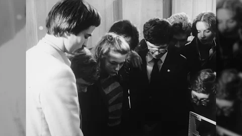 1980s Students Teacher Computer Class Learn Programing Code Vintage Film Movie Stock Footage 87297954