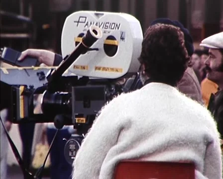 1983: Hollywood / Panavision Camera / Movie Making Stock Footage 61378510