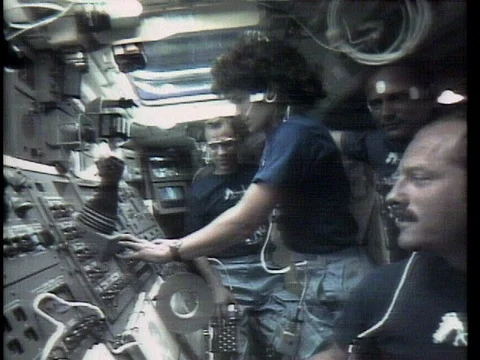 1983-Space Shuttle / Challenger / USA / 1983 Stock Footage 77959792