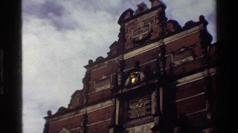 1983:DENMARK. Building Shown From The Different Angles Of It Fotos de archivo