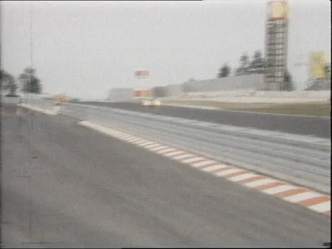 1989-24 Hour Race / Germany / 1980-1989 Stock Footage