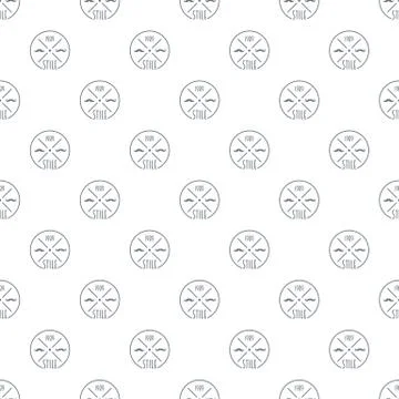 1989 style pattern seamless 库存插图