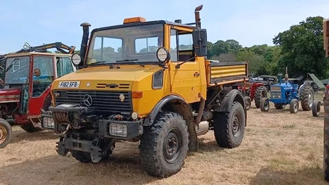 A 1989 Unimog Stock Footage 341165877