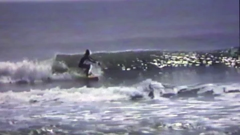 1990 Archival VHS Surfers Ride Waves