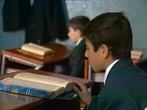 1990-Koran School / Turkey / 1990-1999 Stock Footage