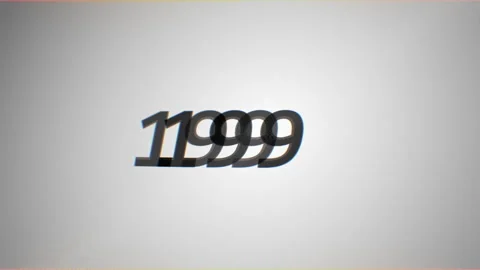 1990 Vintage Computer Screen Typing Animation With Blinking Cursor and Digital D 스톡 동영상 327162493