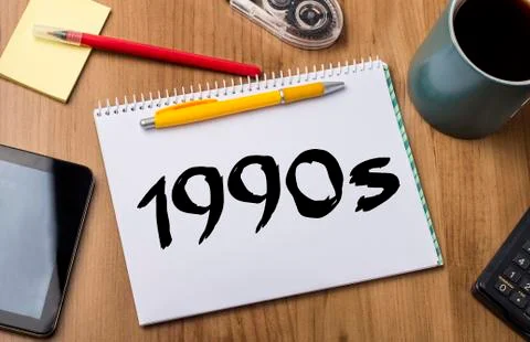 1990s  - Note Pad With Text Photos