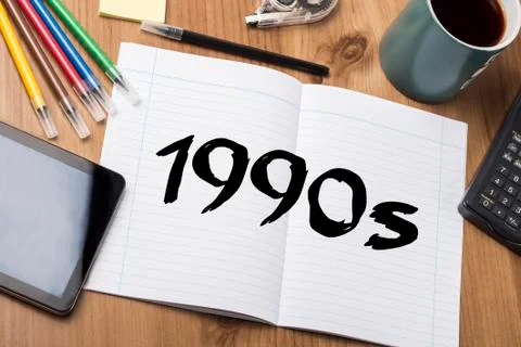 1990s  - Note Pad With Text Photos