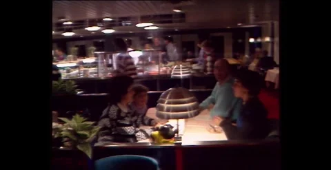 1990s Restaurant Interior – Dining Scene in Australia (1993) Stock Footage 309914422