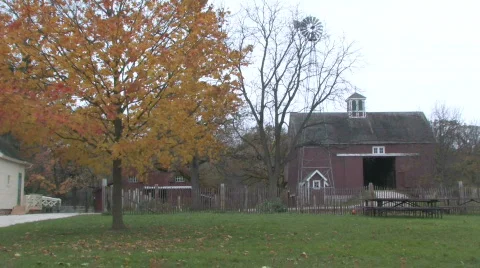 19th Century Barn Stock Footage 278914