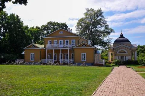 19th century mansion Stock Photos