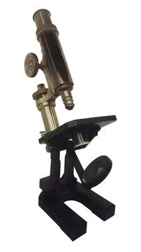 19th Century Monocular microscope Stock Photos