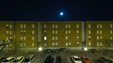 19th March 2011 Super Moon Stock-Footage 1844533