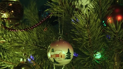 1Christmas tree. Vidéo 167836576