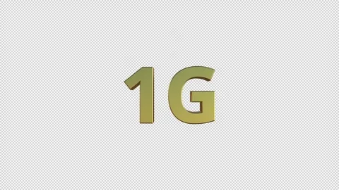 1G  mobail Network Stock Footage 343877492
