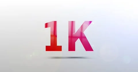 1K. Particle Logo. Text Animation Stock-Footage 135474978