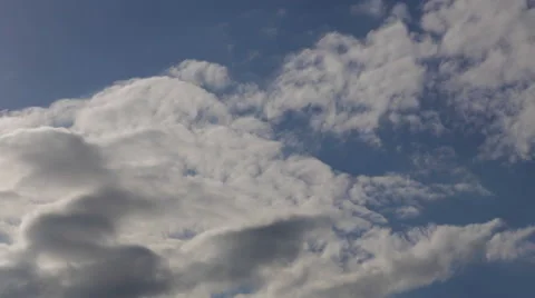 1moving clouds and blue sky time lapse Stock Footage 47325190