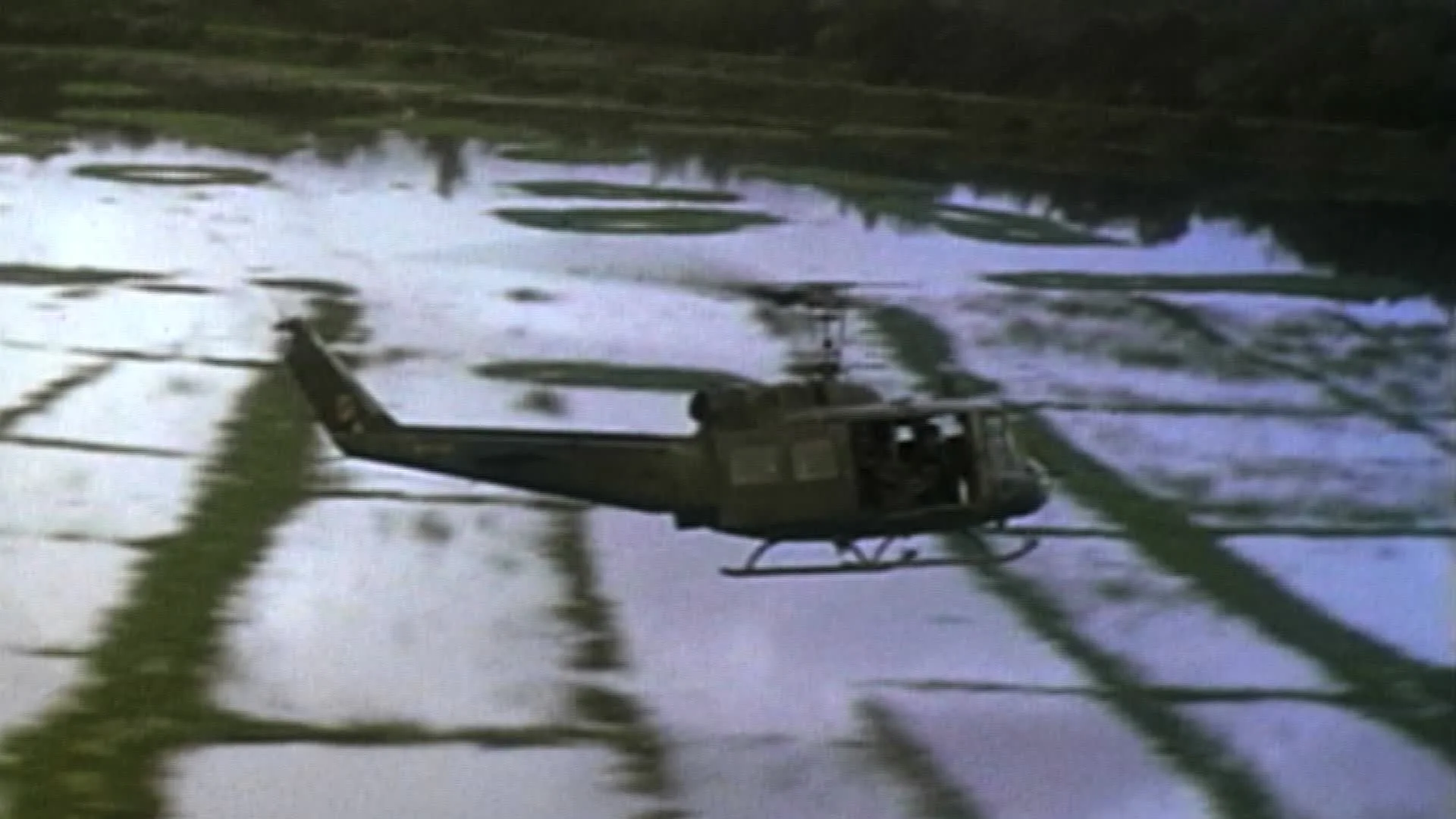 1st Cavalry Division, Huey in flight, Vi... | Stock Video | Pond5