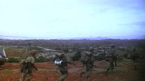 1st Cavalry Division, Vietnam,1966 Stock Footage 24472974