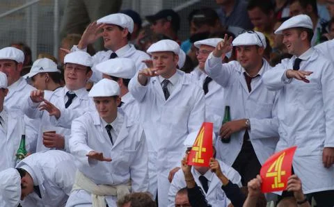 1st Test: Eng v SA - 26 Jul 2003 Stock Photos