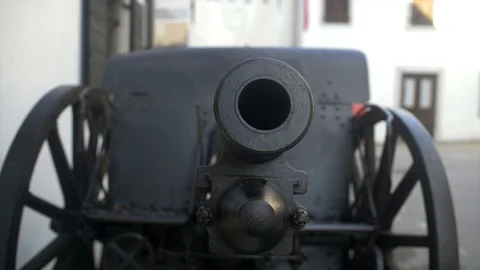 1st world war cannon Stock Footage 126775522