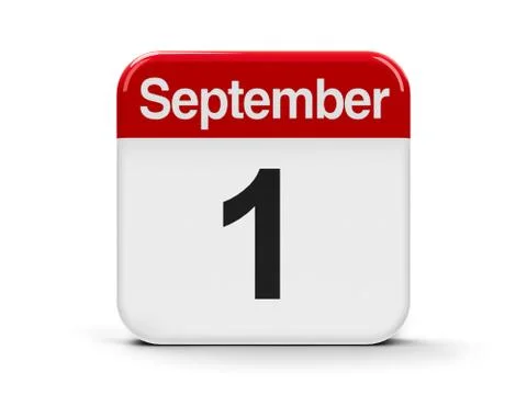 1th September Stock Illustration