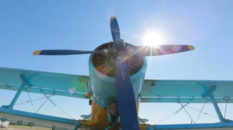 The An-2 Aircraft Stock Footage 59748154