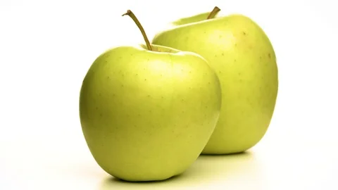 2 apples Stock Footage 104050673