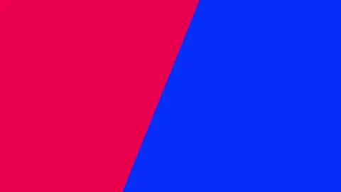 2 color red and blue - background animation for text and presentation Stock Footage 242585494