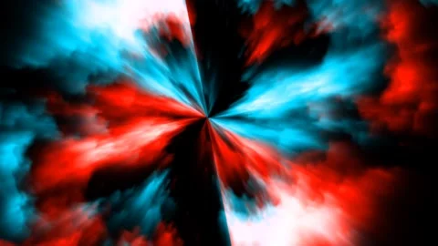 2 Color Wavy Stock Footage 298108572