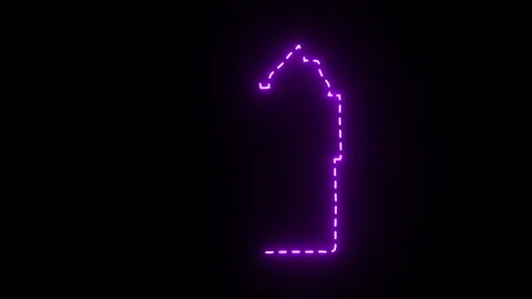 2 colors dashed Stock Footage 170193181