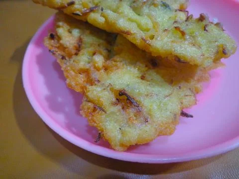 2 Crispy bakwan snacks 스톡 사진
