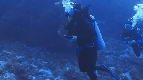 2 divers in sync Vidéo 10799840