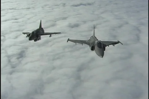 2 Drakens 스톡 동영상 288613