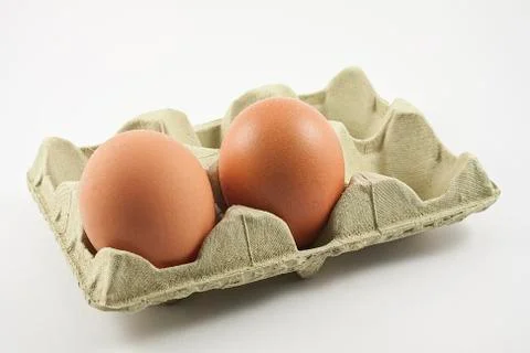 2 eggs Stock Photos