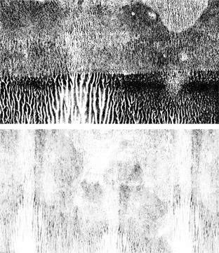 2 Grunge Landscape Textures Stock Illustration