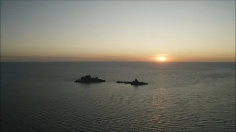 2 islands Stock Footage 129822726